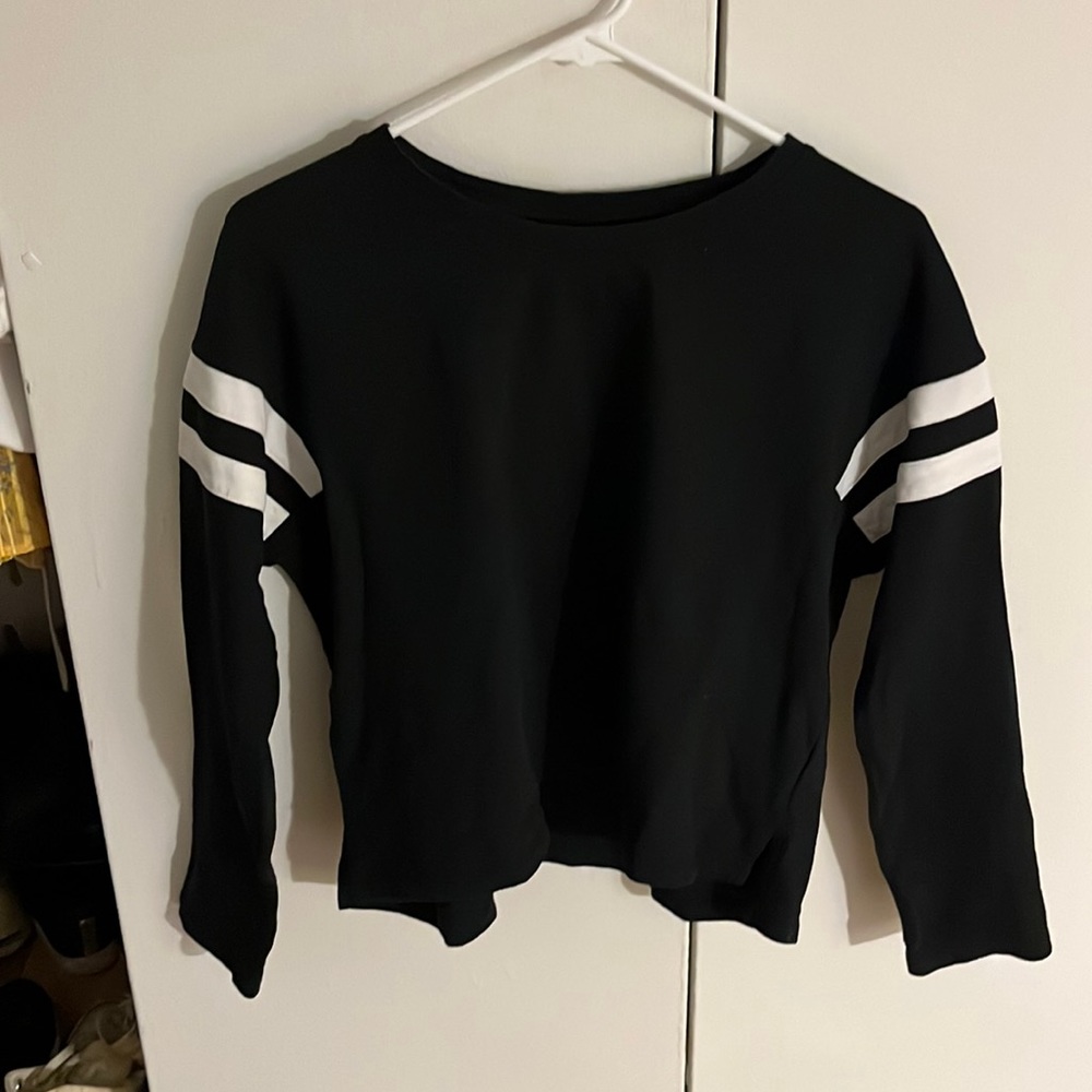 Banana Republic Black cotton long sleeve